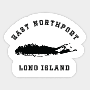 East Northport (Light Colors) Sticker